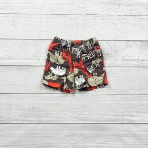 Carter’s Baby Boy Swim Trunks Safari Animal Print Board Shorts 6 Months